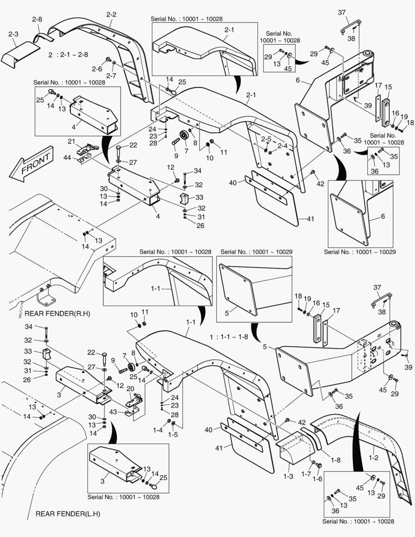 5230 FENDER & PROTECTOR - FULL