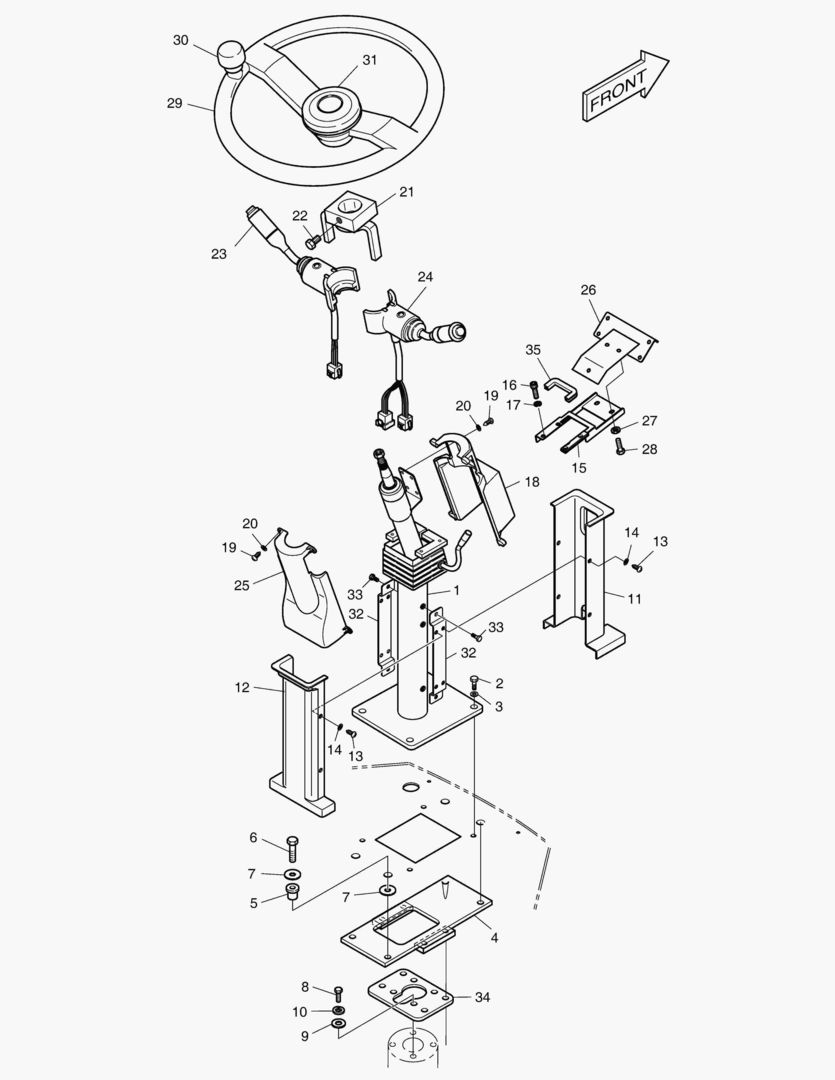 РУЛЕВОЕ УПРАВЛЕНИЕ В СБОРЕ