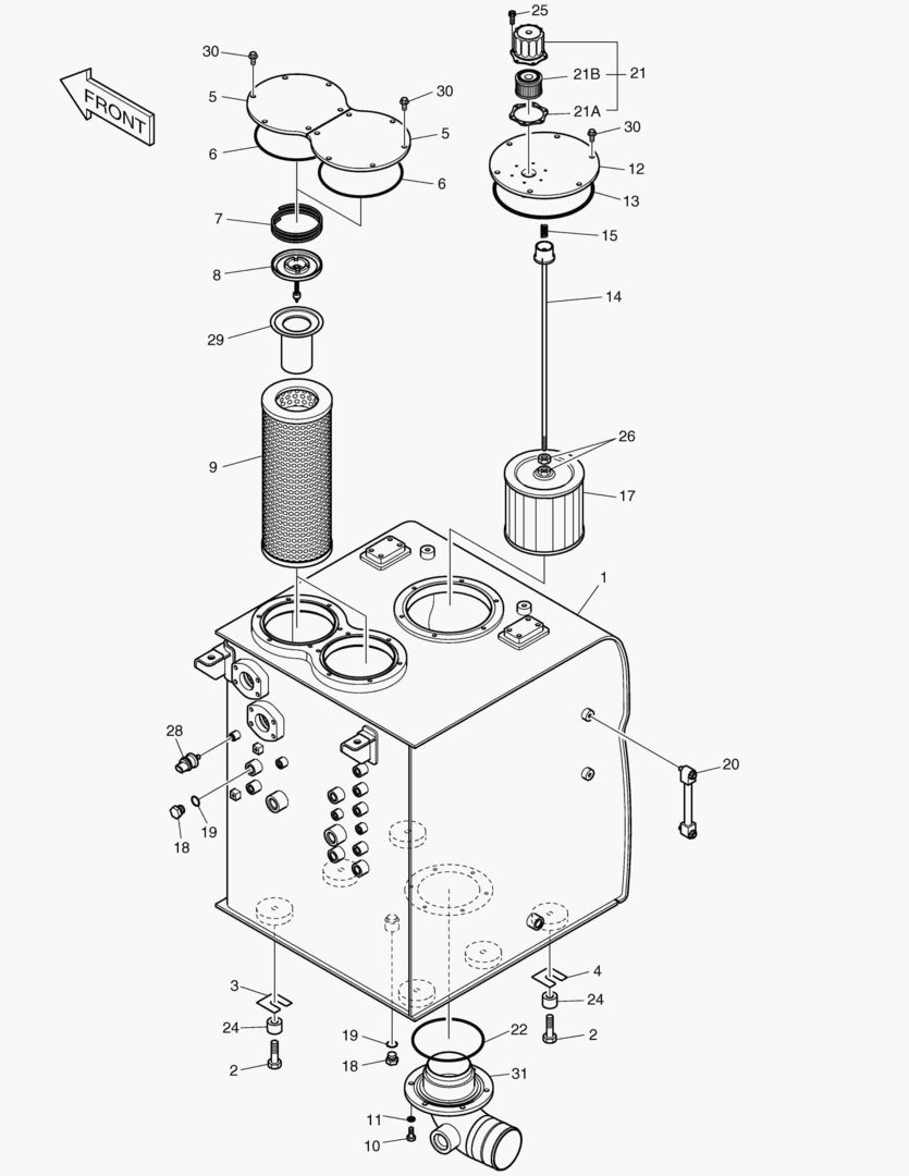 РЕЗЕРВУАР ДЛЯ МАСЛА