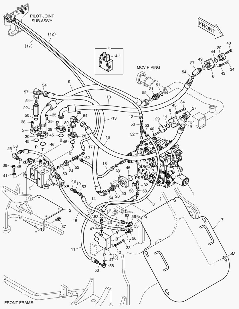 РЕКУЛИРУЮЩИЙ КЛАПАН ТРУБОПРОВОДА - 3 КАТУШКИ(ЭЛЕКТРИКА)