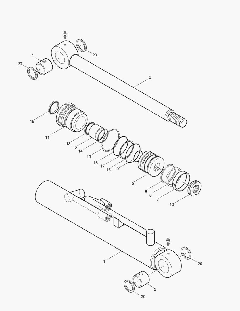 6280 BLADE CYLINDER(R.H) [1~58]