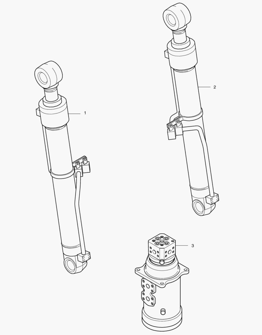 Спецтехника 6540 BOOM CYL. & CENTER JOINT-FOR ED