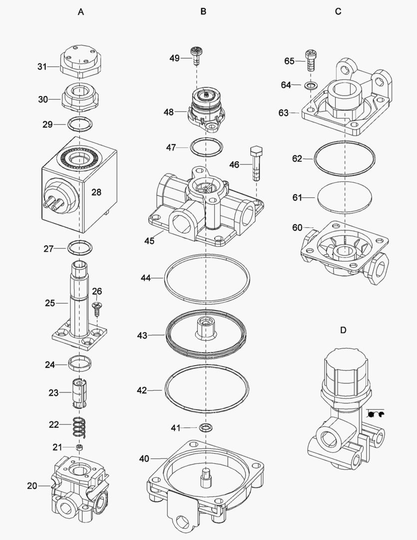 G049-7 PNEUMATIC VALVES