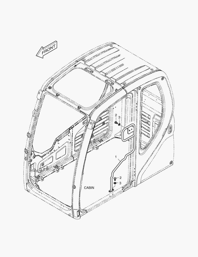 РУКОЯТКА - КАБИНА