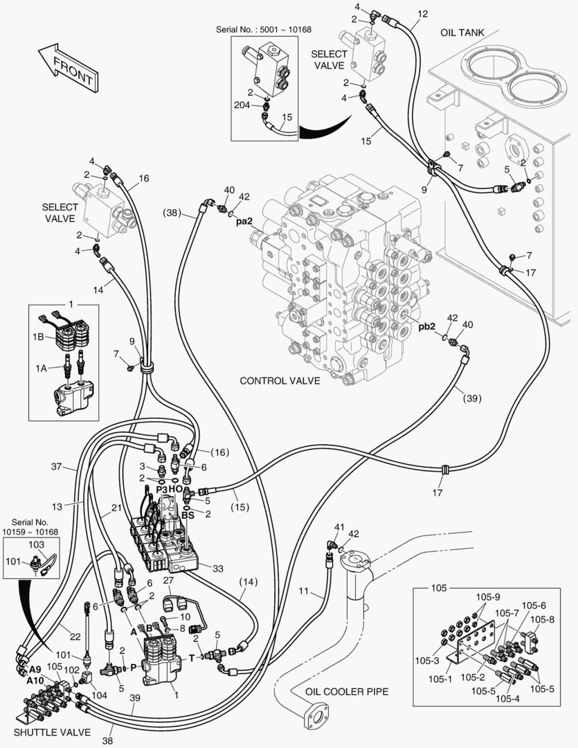 ТРУБОПРОВОД СЕРВОУПРАВЛЕНИЯ - 2 ПУТИ(1)