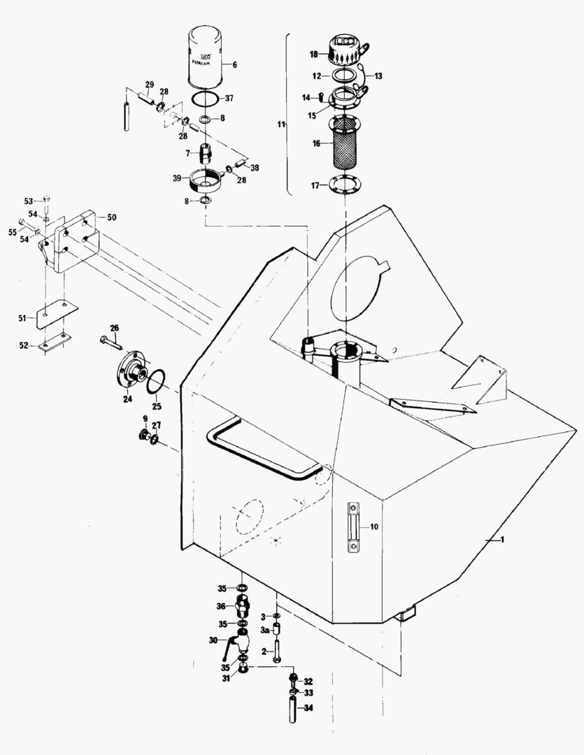 G050-5 HYDRAULIC TANK