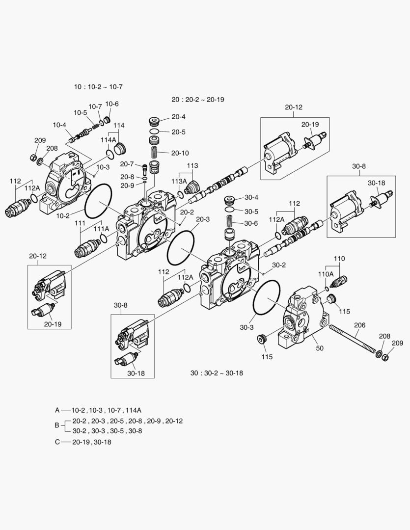 3670 CONTROL VALVE - 2 SPOOL(ELECTRIC)