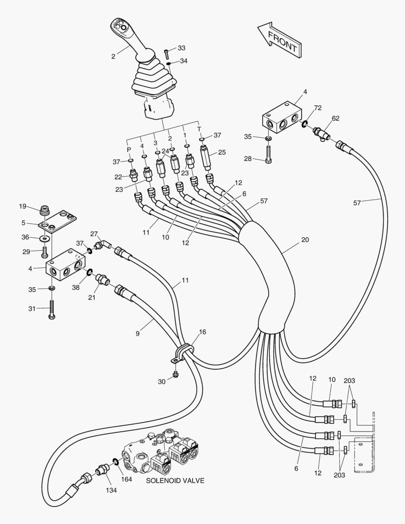 ТРУБОПРОВОД СЕРВОУПРАВЛЕНИЯ(5)