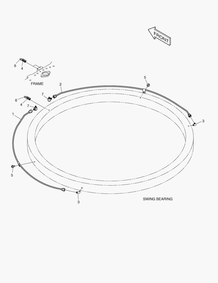ТРУБОПРОВОД СМАЗОЧНОЙ СИСТЕМЫ