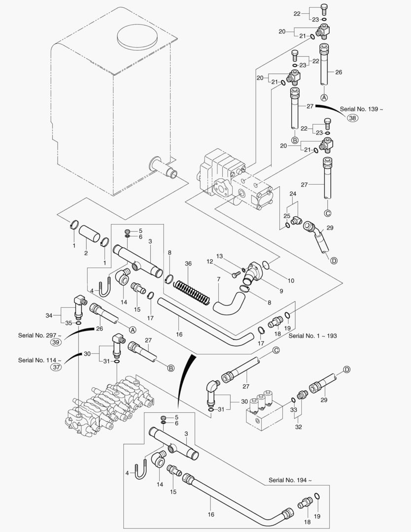 1260 HYDRAULIC PIPING(1) [1~354]