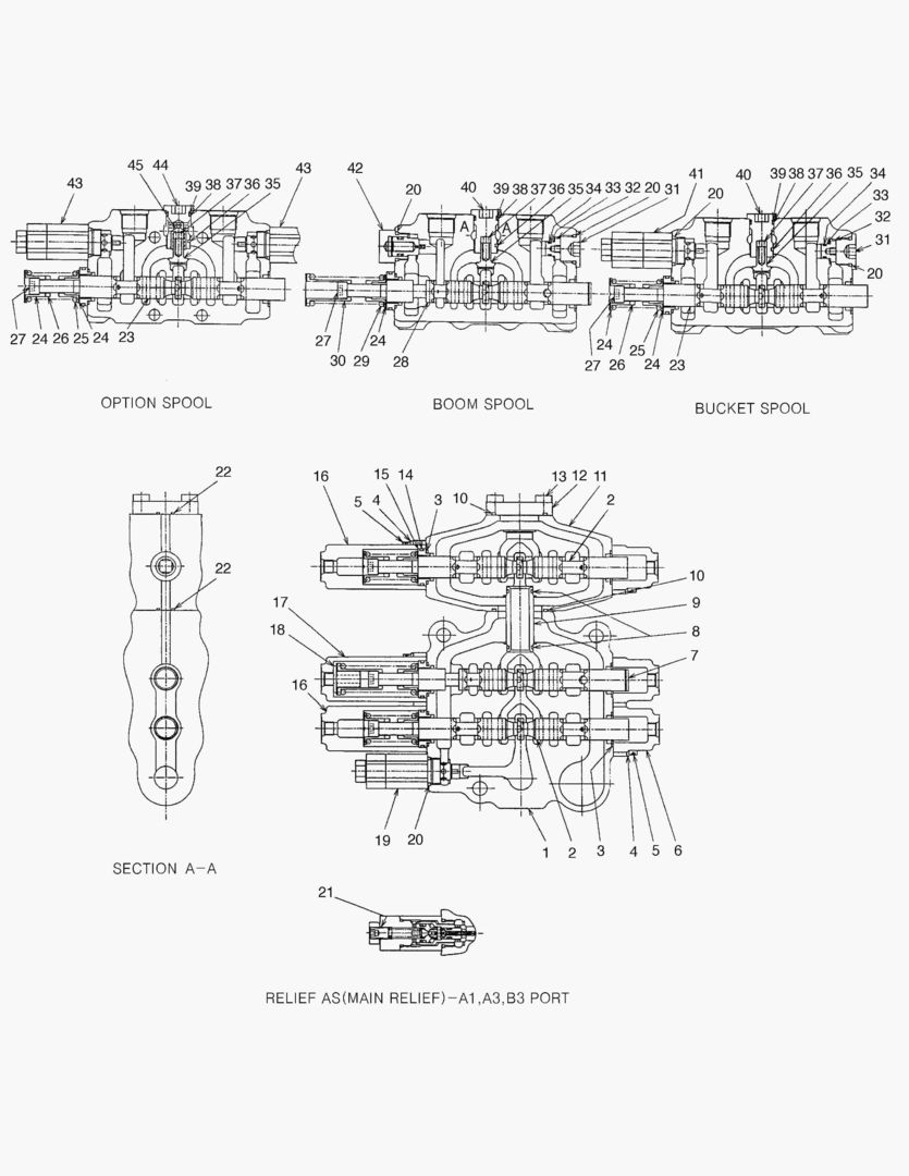 Спецтехника 3320 CONTROL VALVE(3-SPOOL) [1001~1020] - главное фото