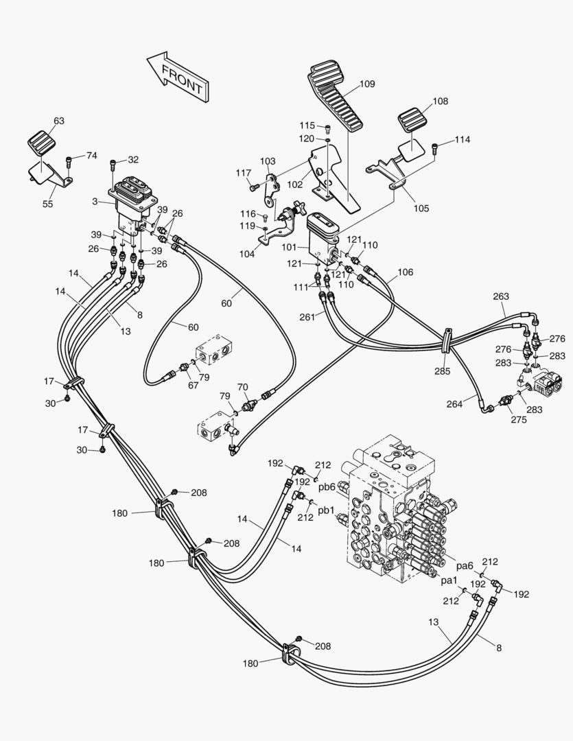 ТРУБОПРОВОД СЕРВОУПРАВЛЕНИЯ(7)