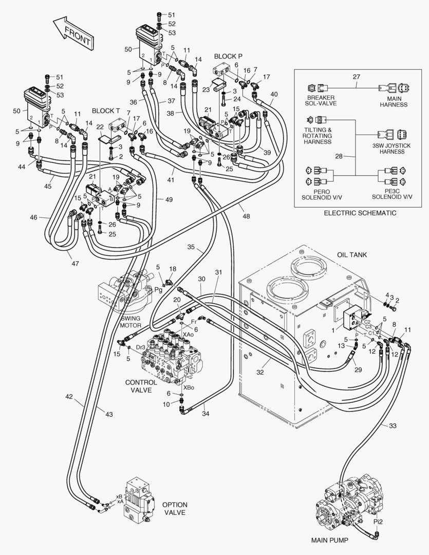 Спецтехника 6820 PILOT PIPING-PE3C & PERO