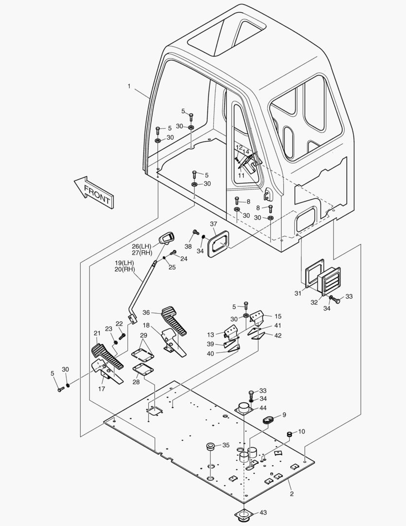 КАБИНА В СБОРЕ