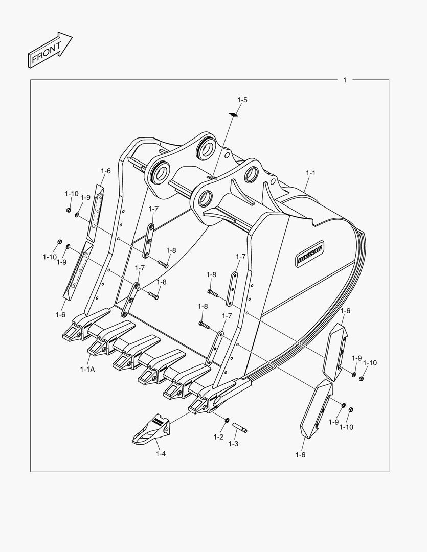 6750 BUCKET ASS`Y - 4.64mВі - S CLASS