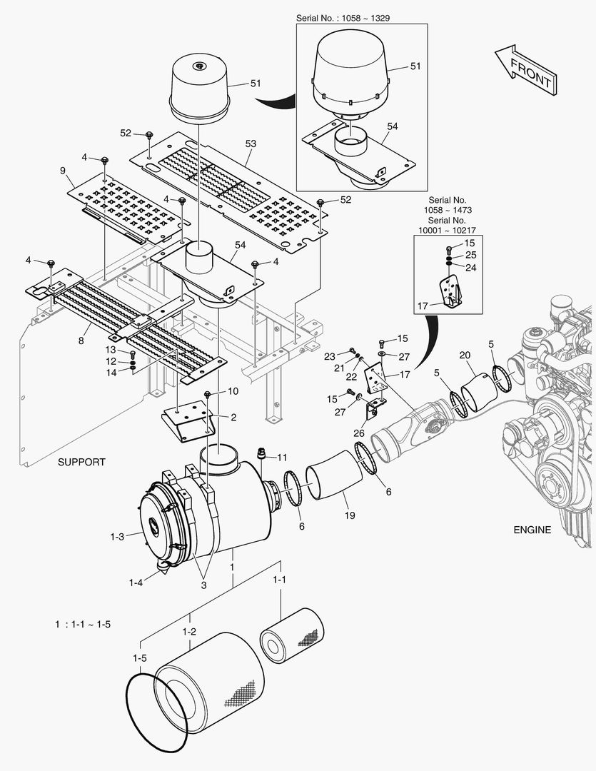 Схема 1200 AIR CLEANER