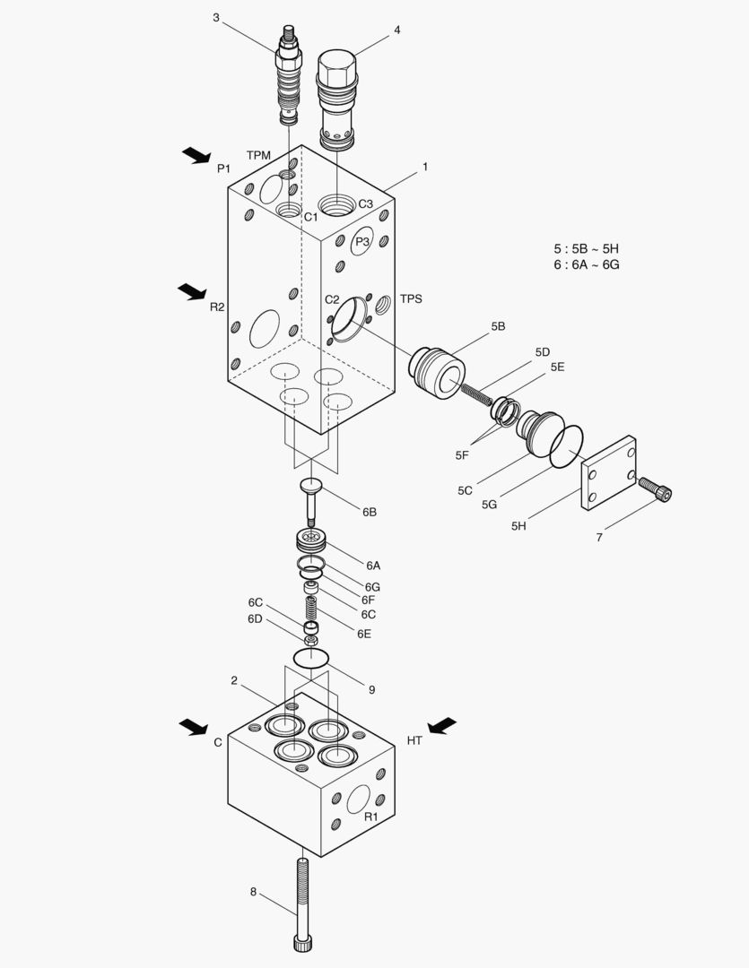 3530 UNLOADER VALVE [1001~1067]