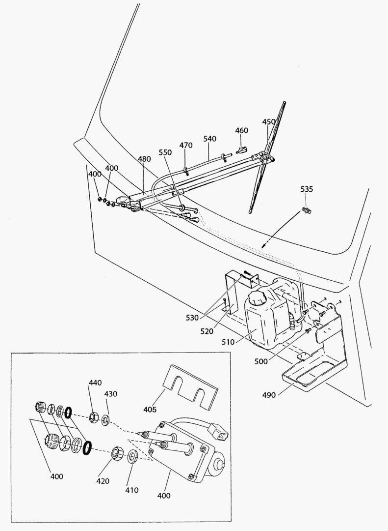 G310-6 WINDSHIELD WIPER