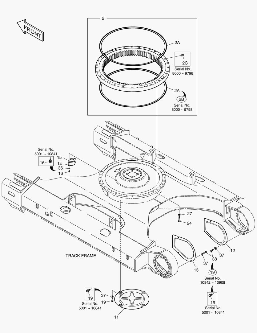 РАМА ГУСЕНИЦЫ