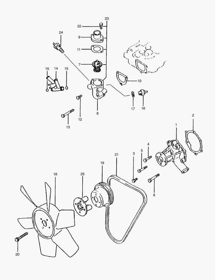ЗАПЧАСТИ КАМЕРЫ ОХЛАЖДЕНИЯ