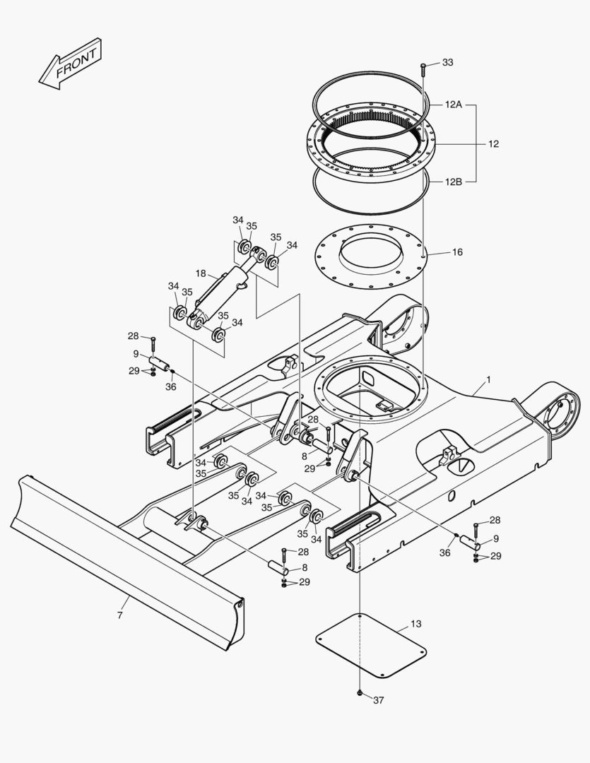 РАМА ГУСЕНИЦЫ