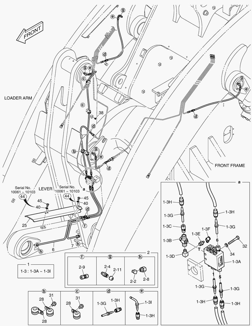 5930 LUBRICATION - FEEDER(TILT LEVER) [10061~]