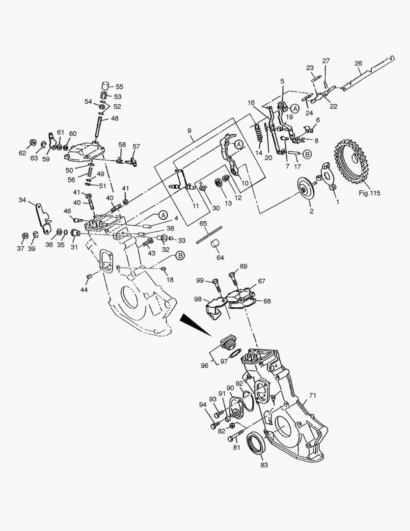 КАРТЕР РАСПРЕДЕЛИТЕЛЬНЫХ ШЕСТЕРЕН