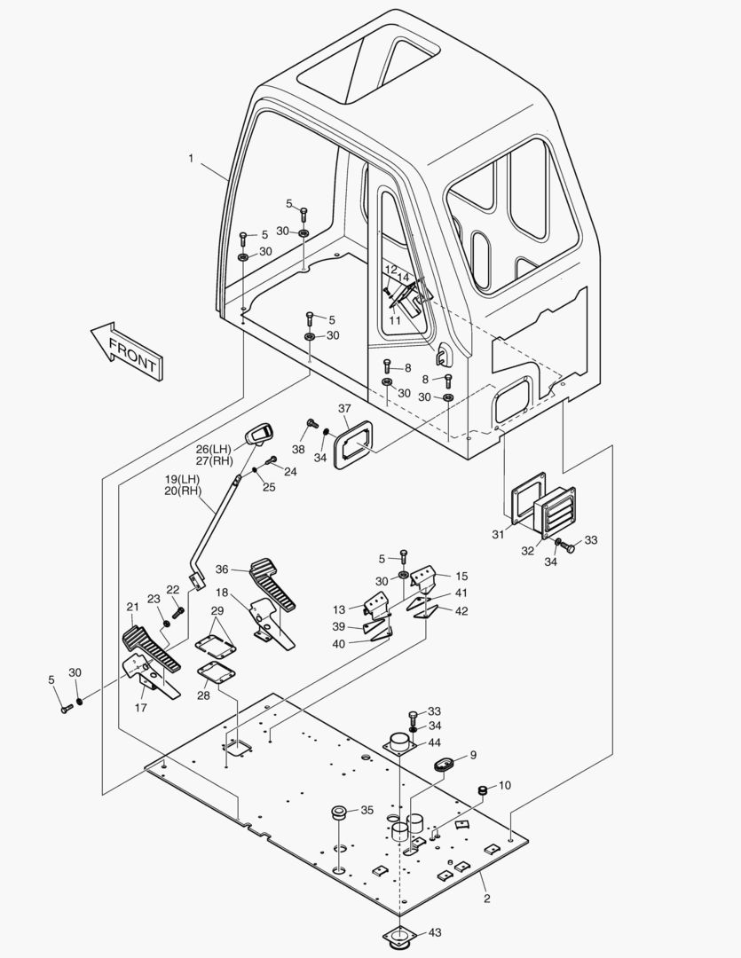 КАБИНА В СБОРЕ