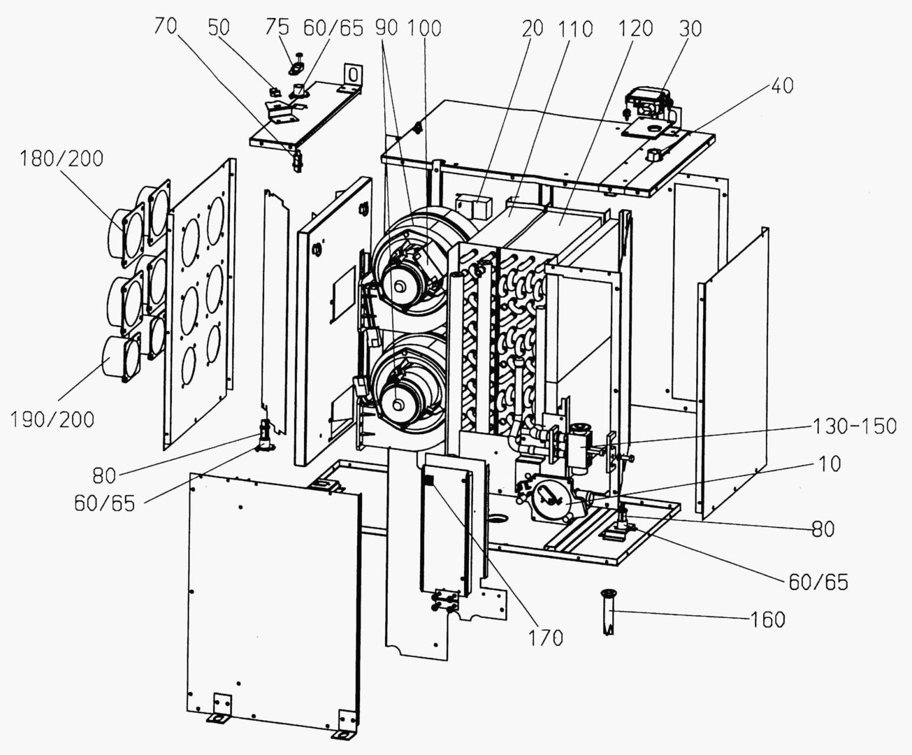G370-6 AIR HEATING UNIT