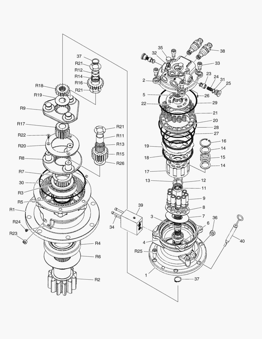4120 SWING MOTOR [50001~50545]