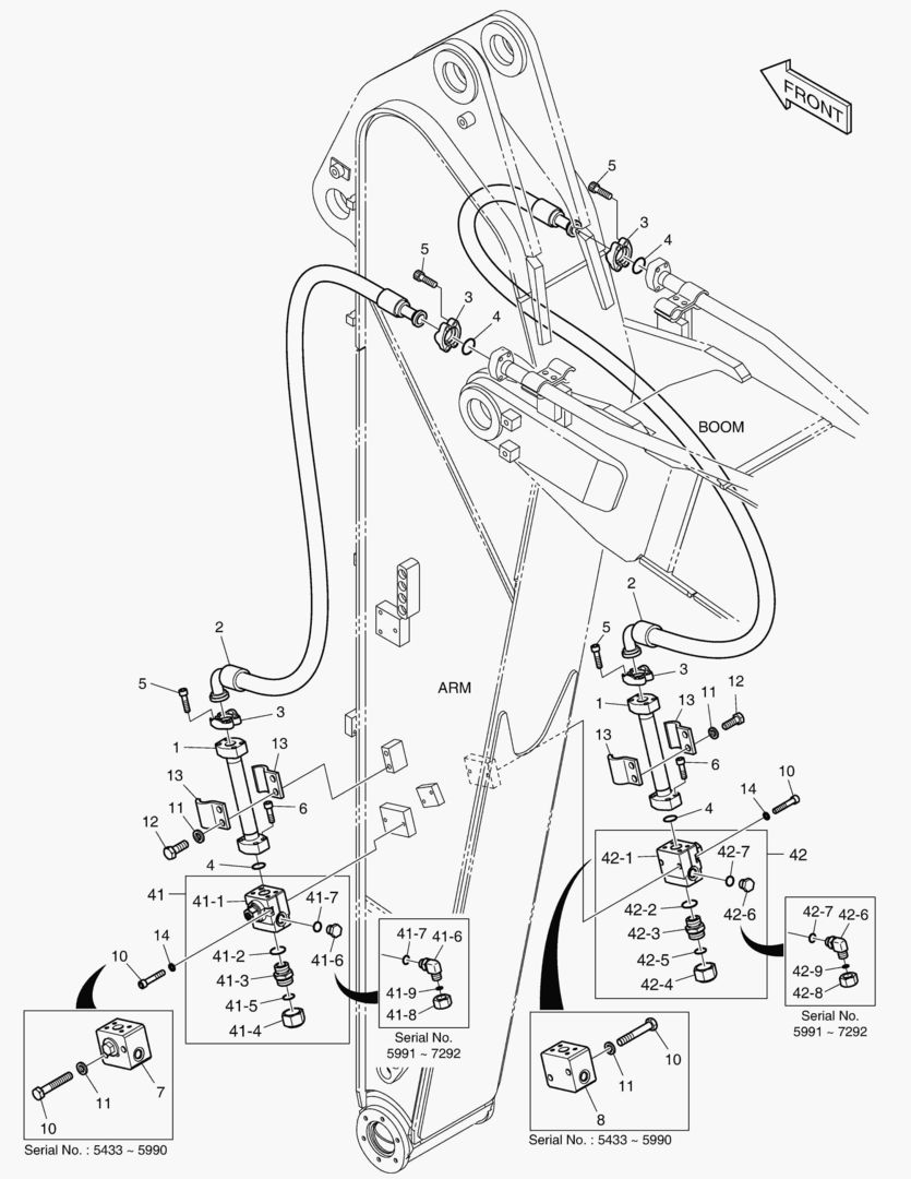 Спецтехника 6670 ARM PIPING - ARM 2.4m(ONE & TWO WAY) - главное фото