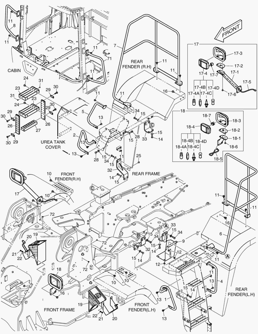 1600 FENDER & LADDER