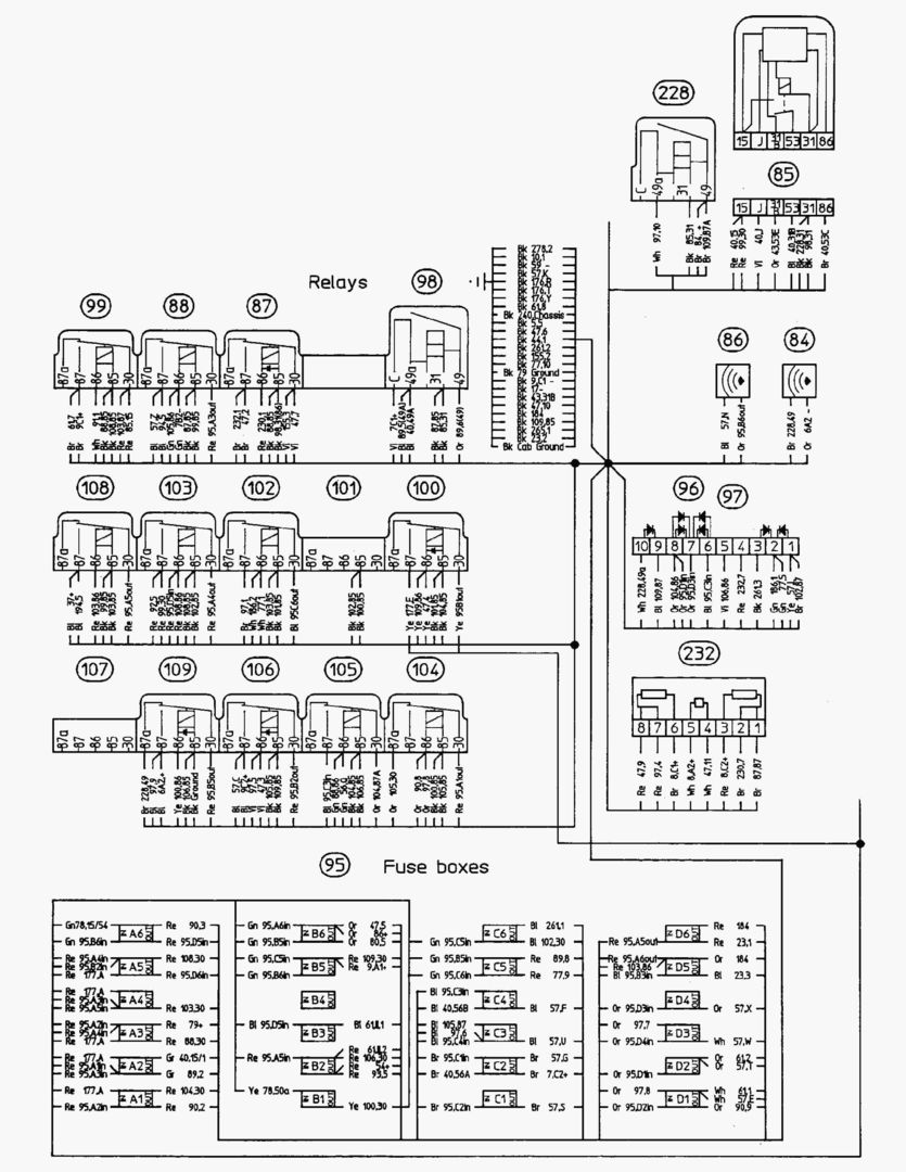 G062-15 RELAYS AND FUSE BOXES