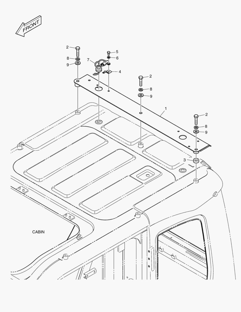 7300 TELESCOPIC BEACON - ROPS [5094~]