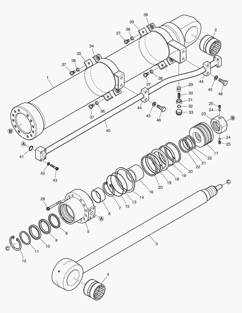 ЦИЛИНДР РУКОЯТИ