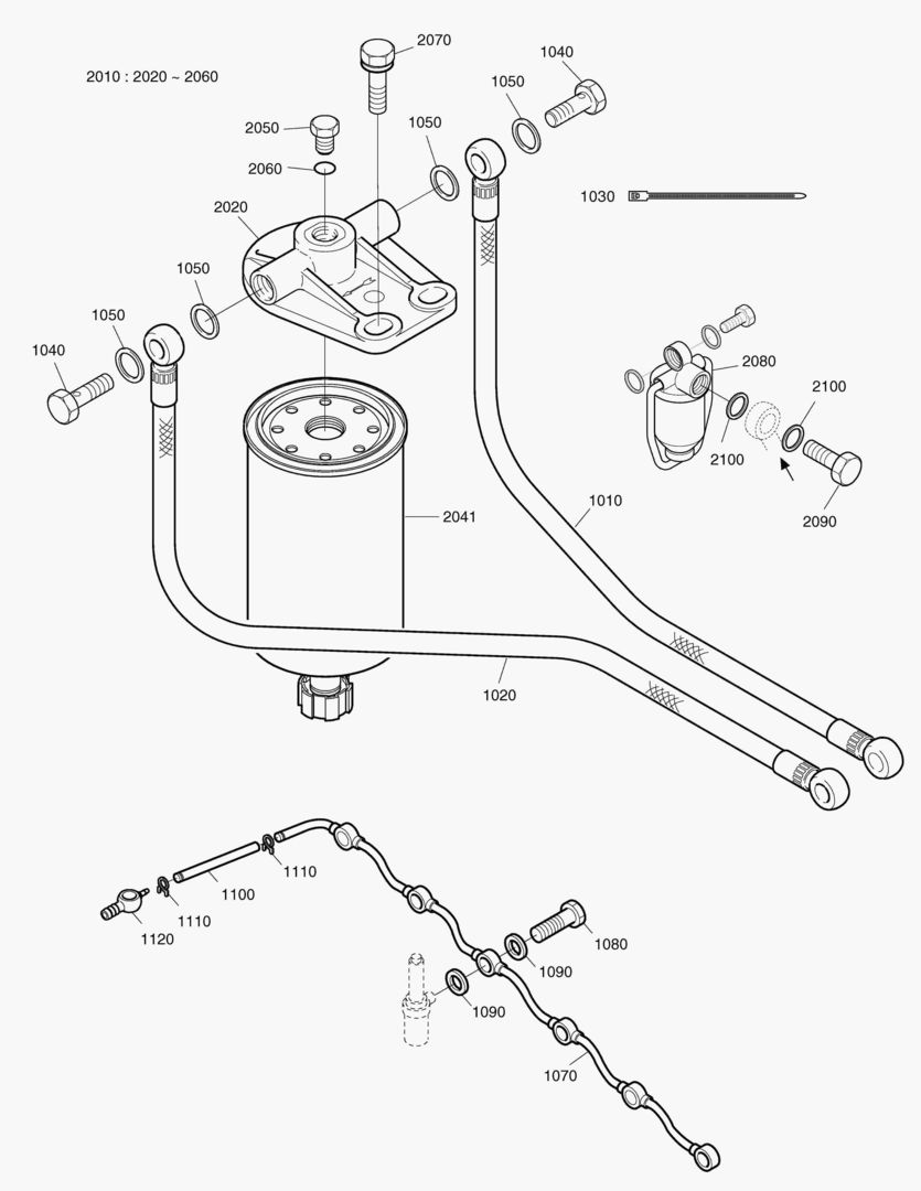 260 FUEL FILTER [254~]