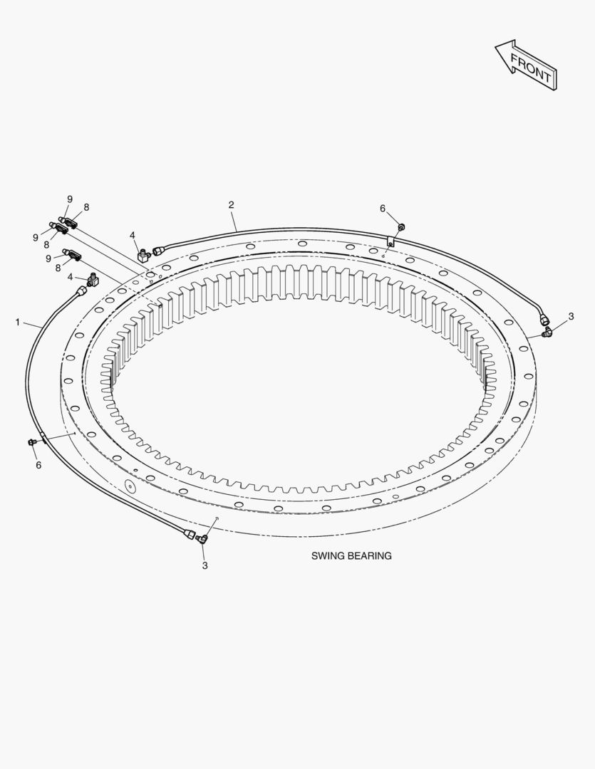 ТРУБОПРОВОД СМАЗОЧНОЙ СИСТЕМЫ