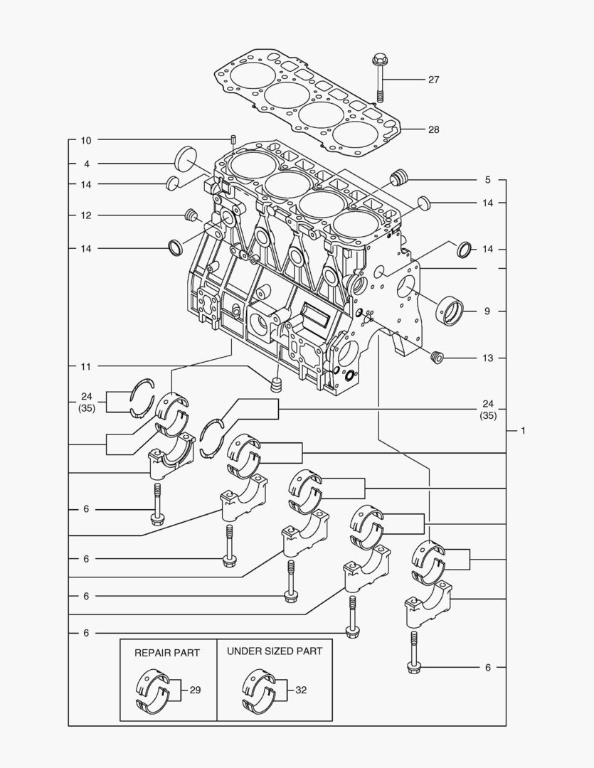 БЛОК ЦИЛИНДРОВ