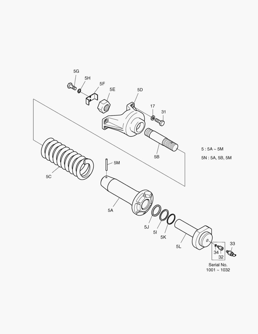 ПРУЖИНЫ ГУСЕНИЦЫ