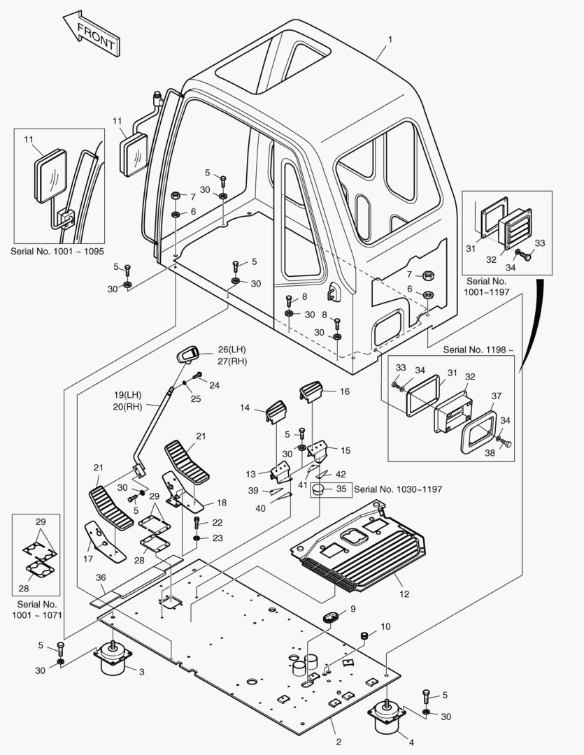 КАБИНА В СБОРЕ