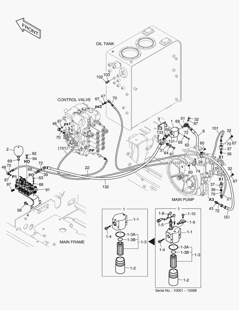 1350 PILOT PIPING(1) - PUMP