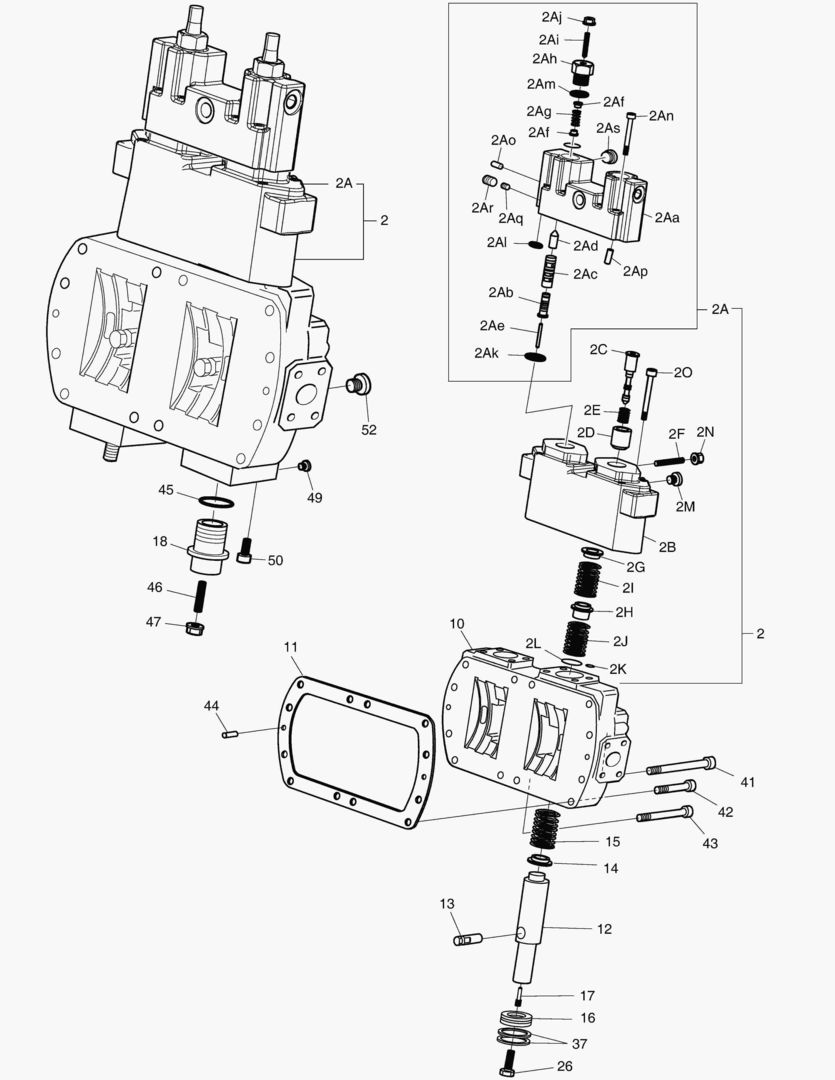 ОСНОВНОЙ НАСОС - УПРАВЛЕНИЕ