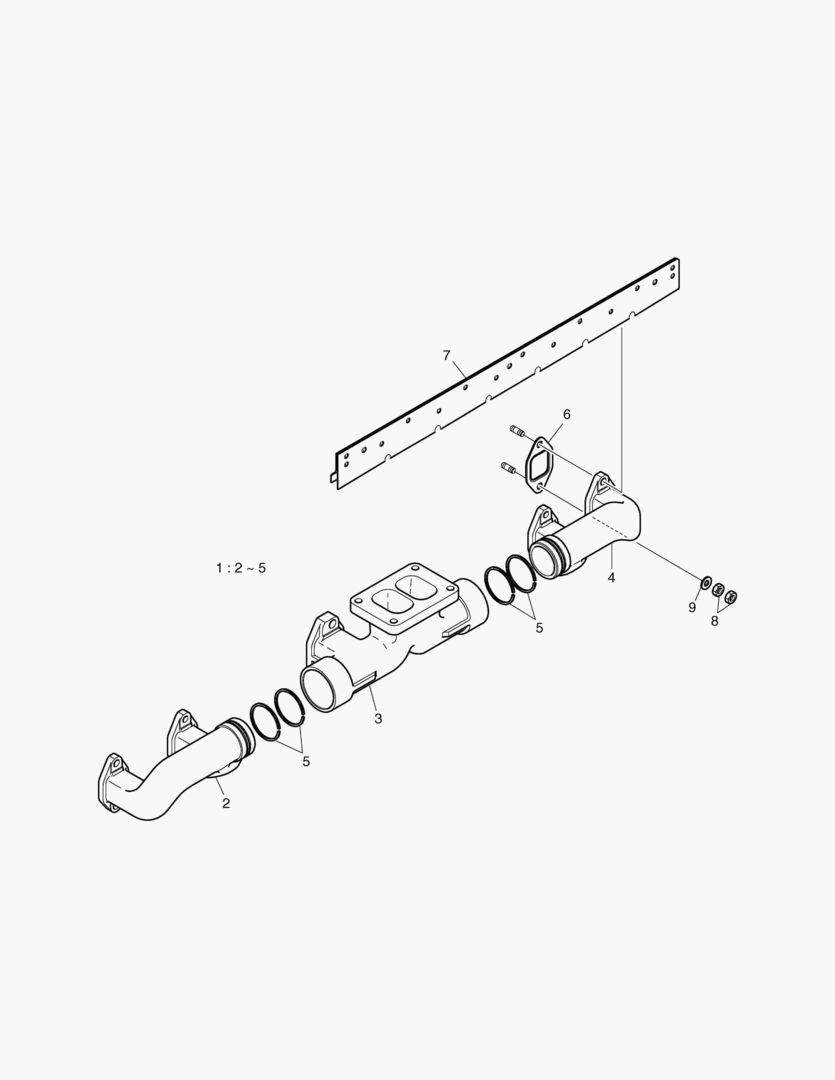 240 EXHAUST MANIFOLD