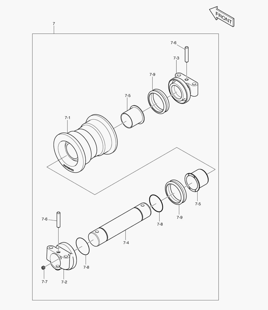 2151 LOWER ROLLER [4441~]