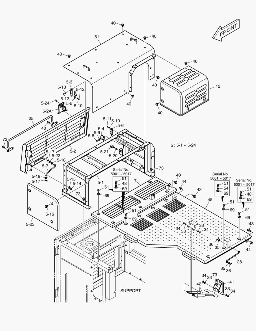 КРЫШКА - ВОЗДУХООЧИСТИТЕЛЬ