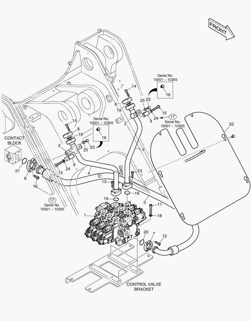 РЕКУЛИРУЮЩИЙ КЛАПАН ТРУБОПРОВОДА - 3 КАТУШКИ(ЭЛЕКТРИКА)