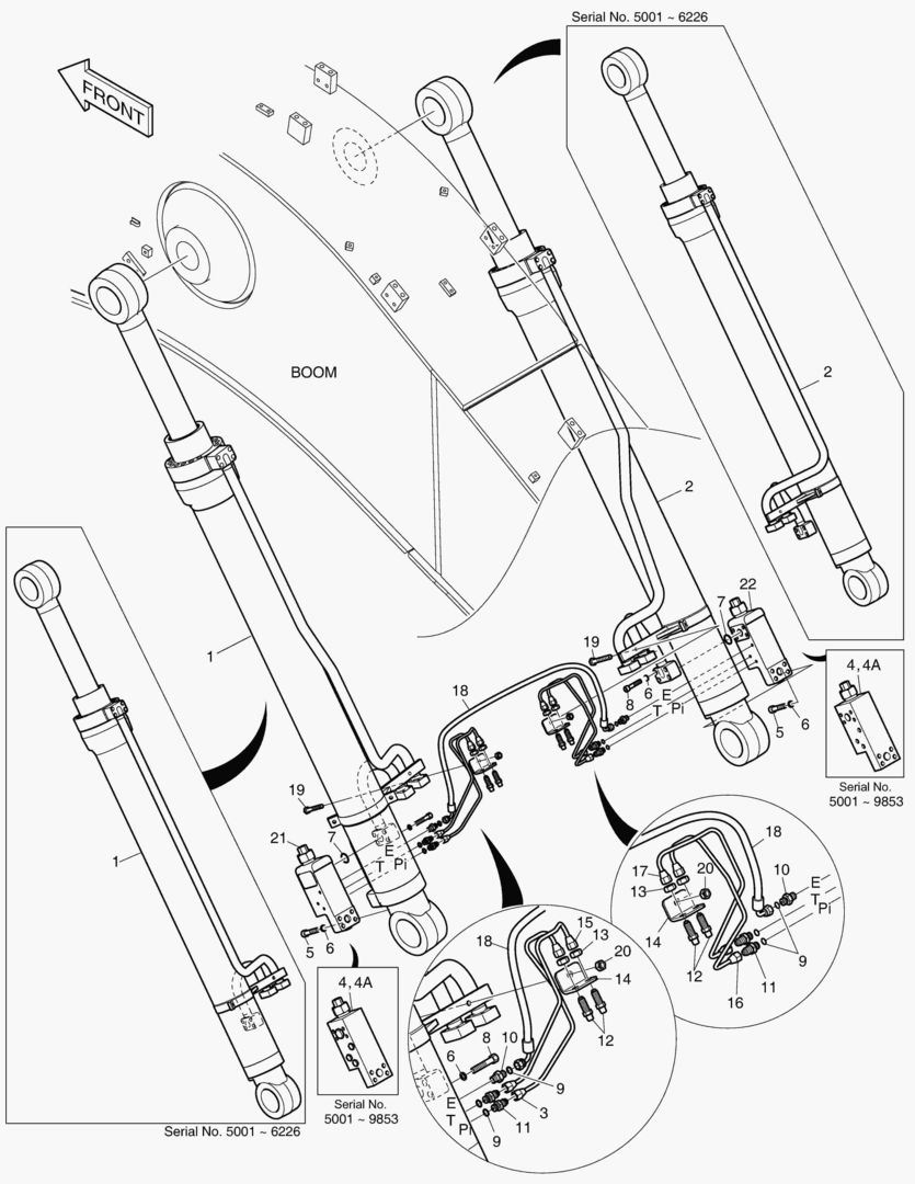 Спецтехника 6690 BOOM PIPING-LOCK VALVE [5001~10411] - главное фото