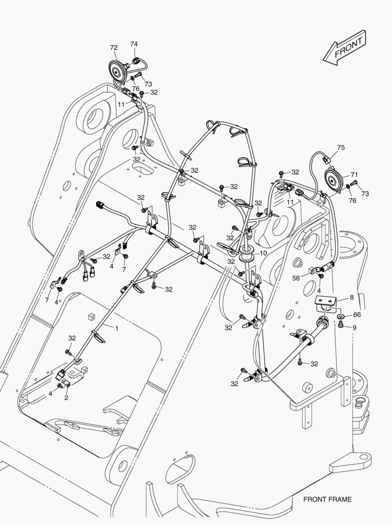 ЭЛЕКТРИЧЕСКИЕ ЗАПЧАСТИ - ФРОНТАЛЬНЫЙ