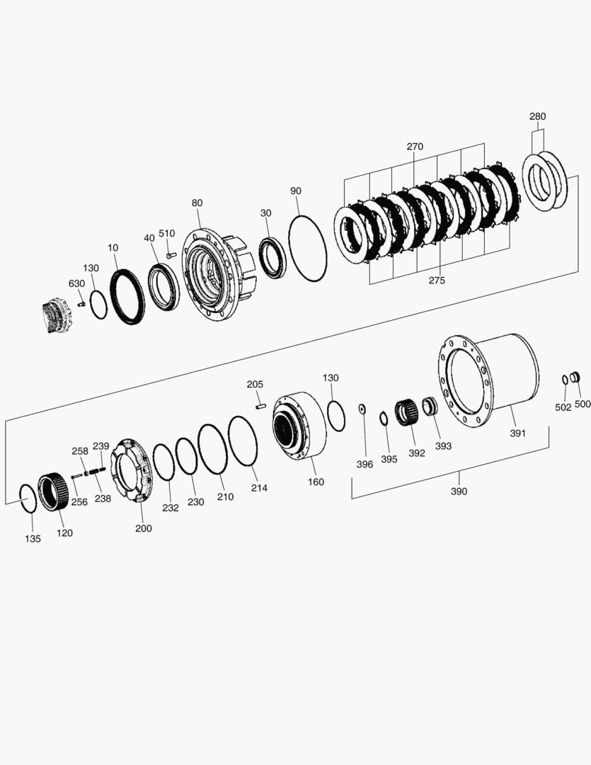 Спецтехника 4621 OUTPUT - FRONT AXLE [1082~] - главное фото