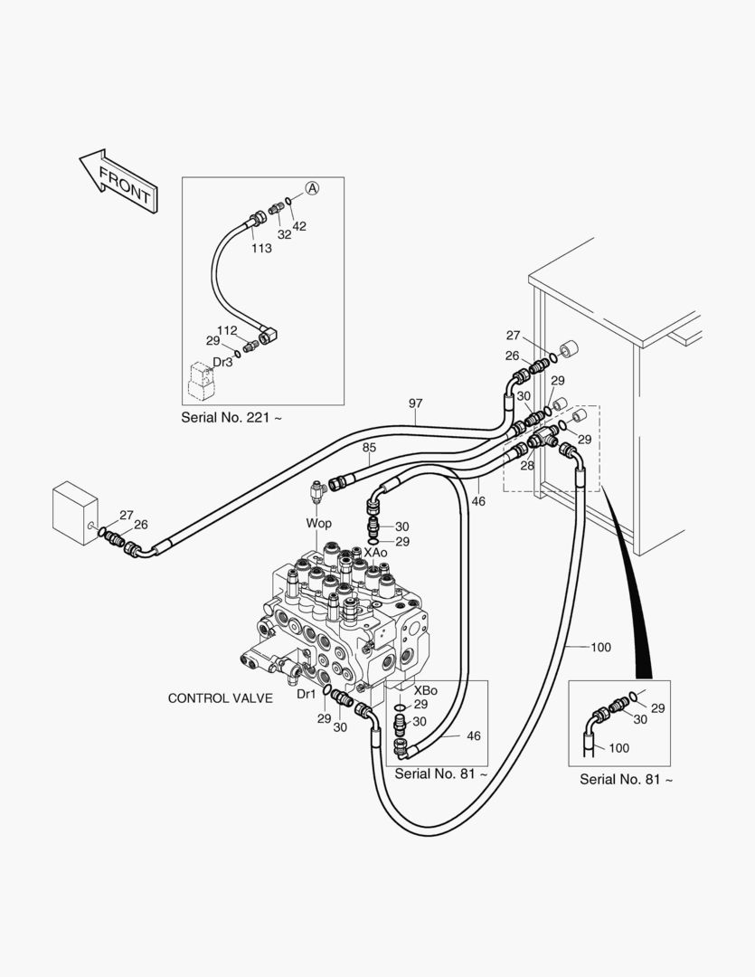 ТРУБОПРОВОД СЕРВОУПРАВЛЕНИЯ(8)